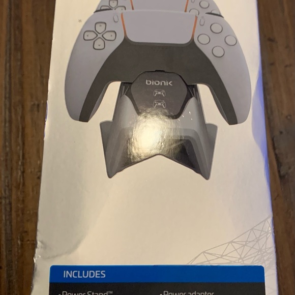 bionik Power Stand Dual Controller Charging System for PlayStation 5 New in Box - Picture 5 of 7